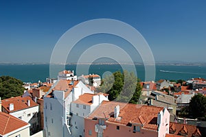 Panorama view from Oporto City