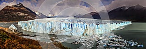 Panorama view on the Perito Moreno Glacier, Patagonia, Argentina