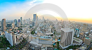 Panorama View at Silom Road