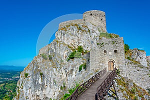 Panorama view of Srebrenik Fortress in Bosnia and Herzegovina