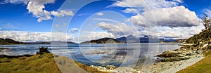 Panorama view in the Tierra del Fuego National Park , Patagonia, Argentina