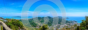 Panorama viewpoint of Phuket city, Phuket province