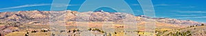 Panorama views of mountains, desert and landscape around Price Canyon Utah from Highway 6 and 191, by the Manti La Sal National Fo