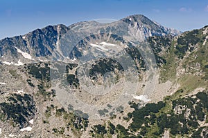 Panorama from the Vihren Peak area