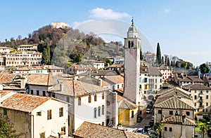 Panorama of the village of Asolo