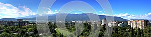 Panorama of Vitosha mountain, Sofia, Bulgaria