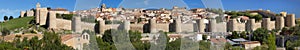 Panorama of the Walls of Avila