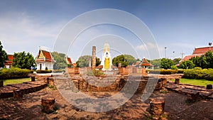 Panorama.Wat Phar Sri Rattana Mahathat. Temple, Phitsanulok in T