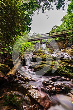 Panorama Waterfall of  batam bintan Wonderful Indonesia photo