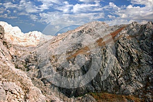 Panorama of the western Tien Shan in August