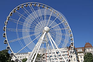 Panorama wheel in Budapest