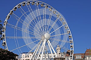 Panorama wheel in Budapest Hungary