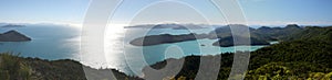 Panorama of the Whitsunday Islands