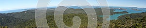 Panorama of the Whitsunday Islands