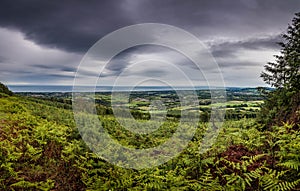 Panorama in Wicklow, Ireland