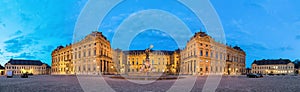 Panorama of Wurzburg Residence palace