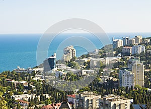 Panorama of Yalta, Crimea