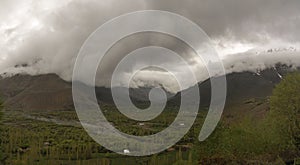 Panorama of Yasin Valley, Gilgit-Baltistan Province Pakistan