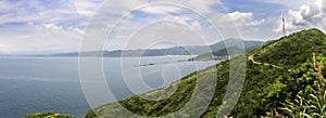 Panorama of Yehliu nature and coastline