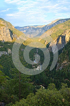 Panorama of the Yosemite Valley