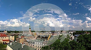 Panorama of Zamosc