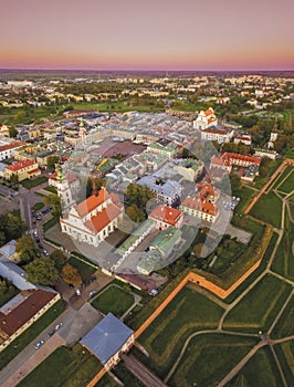 Panorama of Zamosc