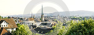 Panorama of Zurich
