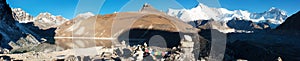 Panoramatic view of Cho Oyu