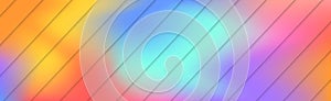 Panoramic abstract web background colorful gradient - Vector