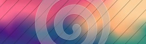 Panoramic abstract web background colorful gradient - Vector