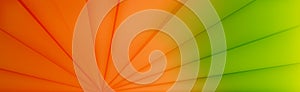 Panoramic abstract web background red orange gradient - Vector