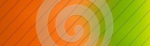 Panoramic abstract web background red orange gradient - Vector
