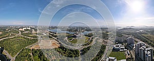 Panoramic Aerial view of Putrajaya at PICC.