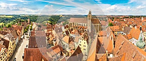 Panoramic view of Rothenburg