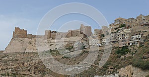 Panoramic of Al Karak Castle, Jordan