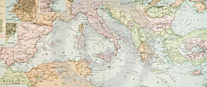 Panoramic Antique Map
