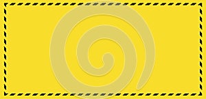 Panoramic barrier web banner