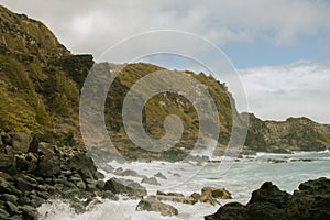 Panoramic beach view from West Coast, Hawai, Maui, 2022