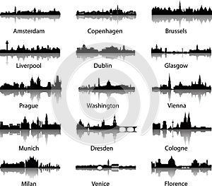 Panorámico la ciudad panoramas 