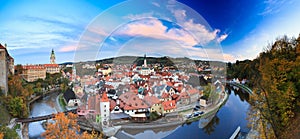 Panoramatický panoráma města český český 