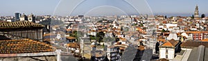 Panoramic cityscape Porto Portugal