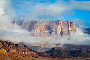 Panoramic of Colorado Canyon in USA