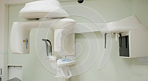 Panoramic CT radiographe teeth x-ray in dental