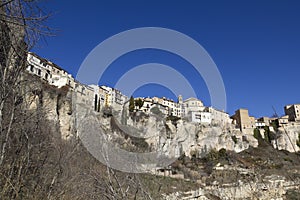 Panoramic of Cuenca, Spain.