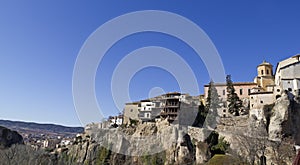 Panoramic of Cuenca, Spain.