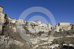 Panoramic of Cuenca, Spain.
