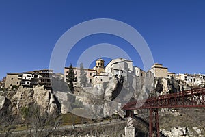 Panoramic of Cuenca, Spain.