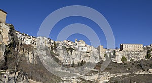 Panoramic of Cuenca, Spain.