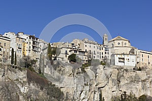 Panoramic of Cuenca, Spain.