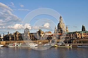 Panoramic of Dresden photo
